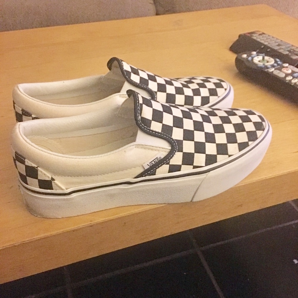 Checkered vans